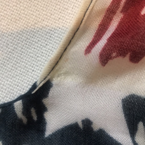 NWT USA Flag patriotic lightweight open kimono tassels OS boho summer cover up - Picture 15 of 15